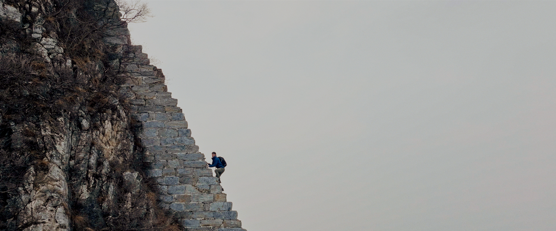 The Great Wall of China with Ash Dykes
